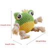Puppy Toy Cute Plush Dog Chew Toy Boring  Hard Rope Toy Puppy Pet