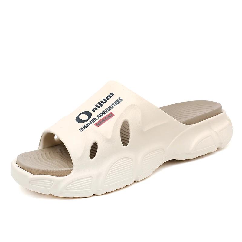 Summer Man Slippers for Men Genuine Mens Slipper Man Luxury 2024 Slides Shoes Men Original Men's Slide Slipper Flip Flop Slipers