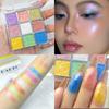 Polarized -Change Eyeshadow Makeup Palette Nine Colored Fluorescent Metallic Shiny Chameleon Eye Shadow Highgloss Powder
