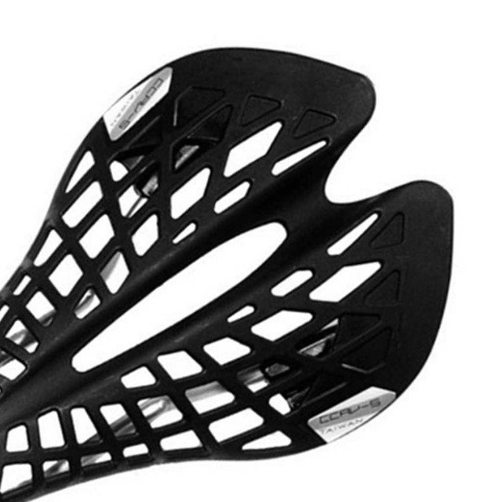 Sykkelsadel Sykkelsetepute Ergonomisk Støtdempende Utsparing Ultralett Pustende