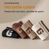 5 Pairs of Women's Spring and Summer New Trend Pure Cotton Sports Tube Socks