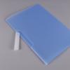 A4 Transparent Side-Opening Rotary Folder with Pull-Rod Clip