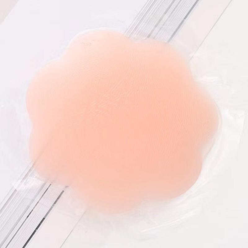 Nipple Sticker Reusable Women Breast Cover Petals Invisible Adhesive Silicone Pasties