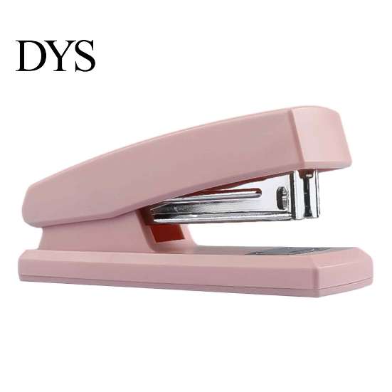 Handlicher Hefter für die tägliche Ablage, Mini-Hefter, mit ergonomischem geschwungenem Design, Morandi-Farbe, strapazierfähig, für Büro, Schule, Zuhause und den Gebrauch, einfache Betätigung