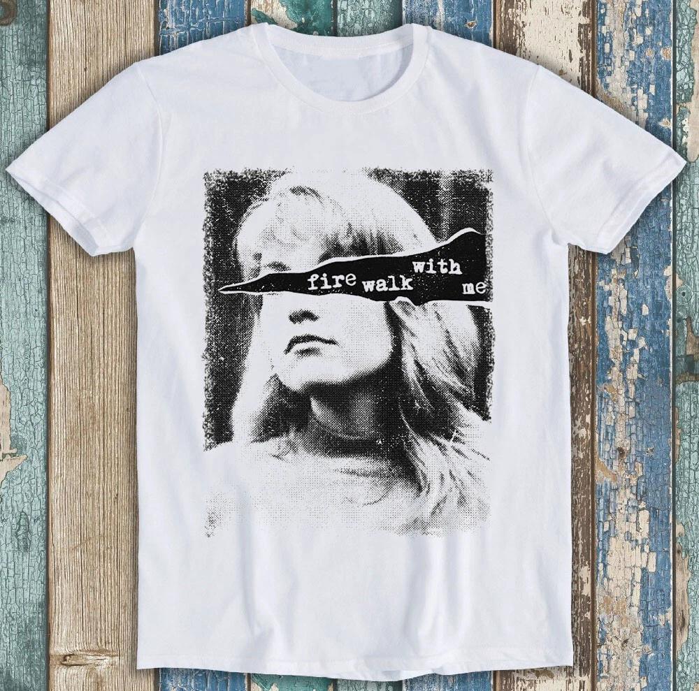 Twin Peaks Laura Palmer Fire Walk With Me Meme Movie Music Gift Tee T Shirt M908 S