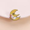 Evil Smile Horror Moon Enamel Pin Magical Manga Anime Peripherals Metal Brooch Lapel Badge Fashion Jewelry Gifts for Friends