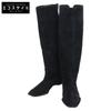CISEI 24018C CHISEL KNEE BOOTS Suede Knee-high Boots/ Shoes 37 1/2 blackUsed