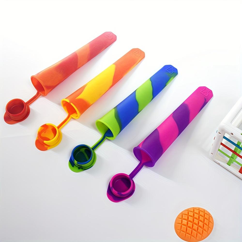 4pcs/8pcs Silicone Popsicle Molds, Reusable and Easily Detachable Popsicle Molds, Yogurt Bars, and Jelly, Kitchen Tools and Accessories
