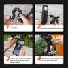 Waterproof Motorcycle Bike Mobile Phone Holder Magnetic Universal Bicycle GPS 360° Swivel Adjustable Phone Accessories