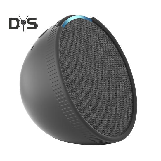 Speaker Silicone Protective Cover Shockproof Impact Resistant Anti-Scratch Easy Adjustment All-Around Protection Protective Cover for EchoPop