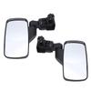 Golf Cart Side Rearview Mirror 360 Degrees  Adjustable Angle Universal Golf Cart Side Mirrors for 1in 1.25in Square Tube