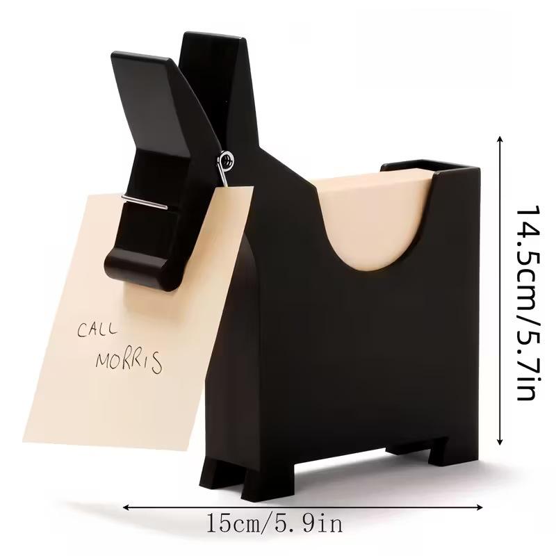 Cute Mule Desktop Decor Note Clip Multi Function Storage Holder Office Desk Organizer Photo Memo Clip Stationery Supply