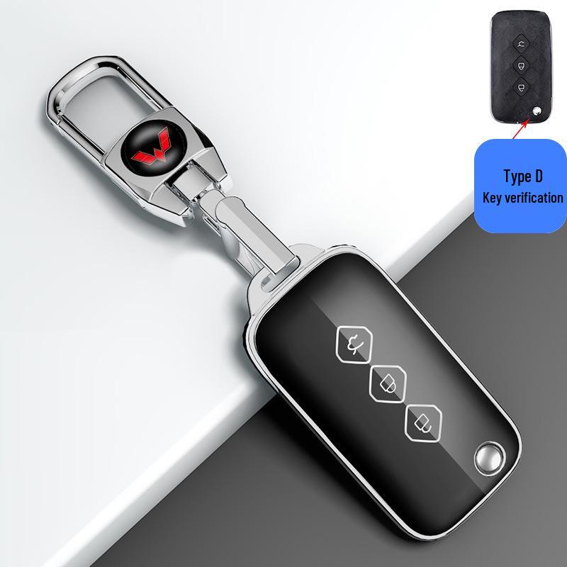 Key Case for Wuling Hongguang Miniev, Nanoev, Macaron, Baojun 510, 730, 530 - Ideal for Women