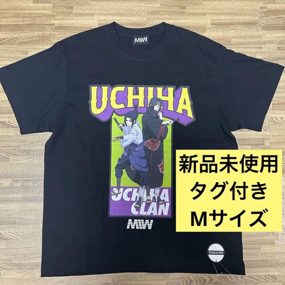 

[USED] MIW NARUTO UCHIHA T-shirt, black, size M