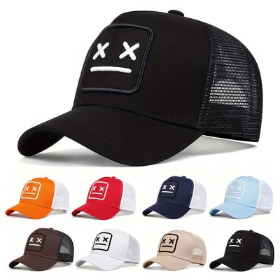 Frühling und Sommer Atmungsaktives Mesh Männer und Frauen Hut Paar Outdoor Hip Hop Sonnenschutz Hüte Net Baseball Cap Trucker Hat Golf Caps