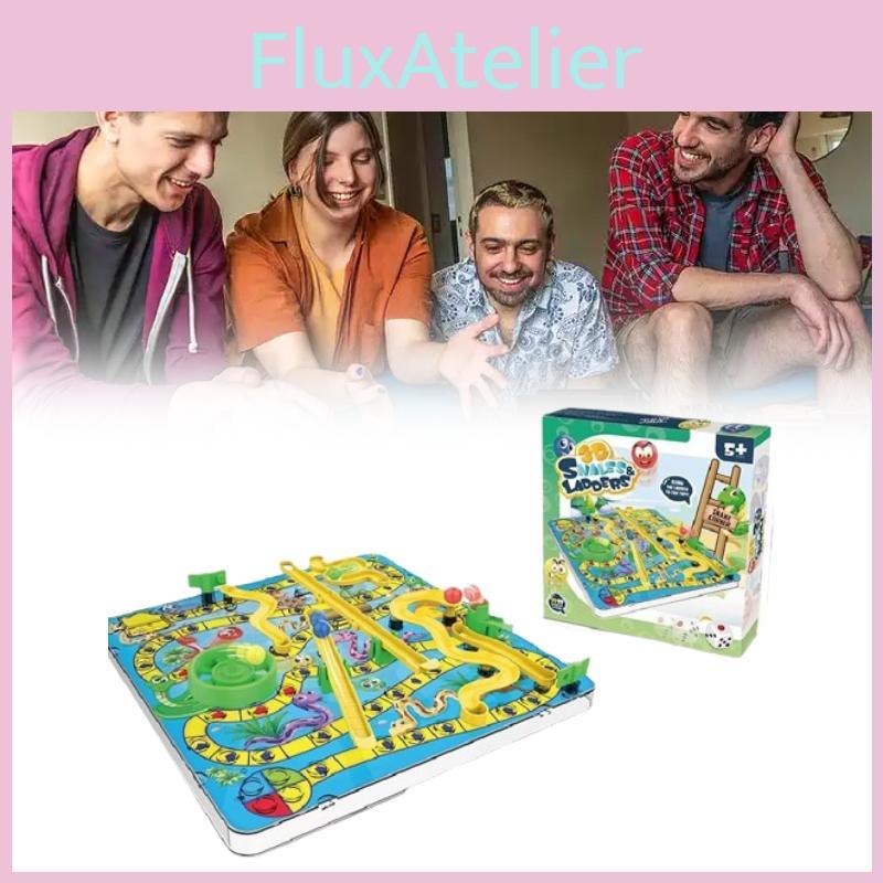3d And Snakes Ladders Kids Board Game Education Toy Parent Child Interaction