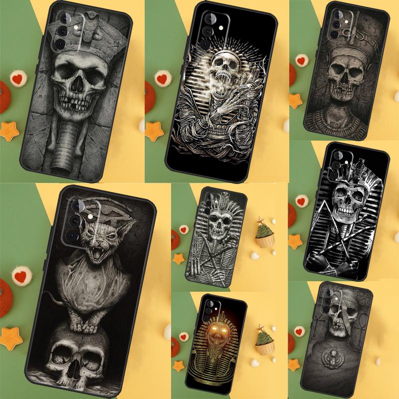 Ancient Egypt Pharaoh Case For Samsung Galaxy A54 A34 A14 A15 A35 A55 A52 A32 A12 A51 A71 A13 A23 A33 A53 Cover
