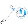 Adjustable Universal Outdoor Bicycle Rearview Mirror Helmet Mount Cycling Bicycle Accessories