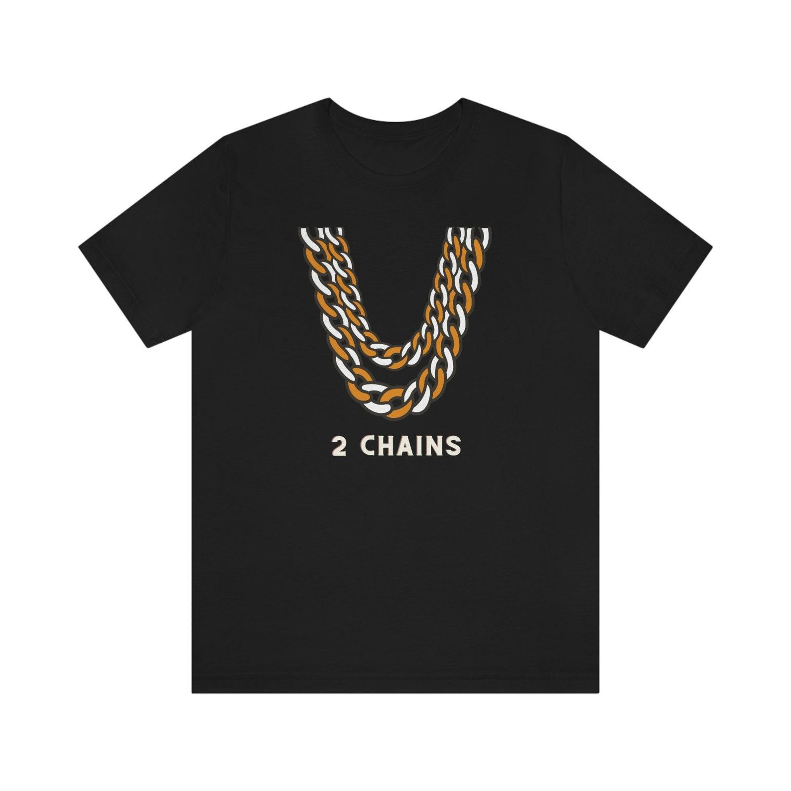Two Chains; Jersey Short Sleeve Tee, merch, graphic tee, music, music tee, music tee shirt, rap tee, hip hop, hip hop shirt, trendy shirt XL