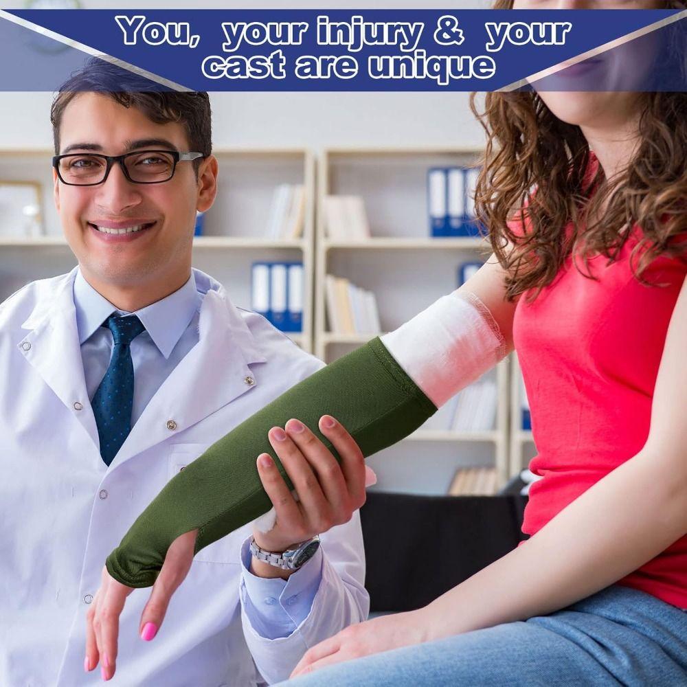 Breathable Arm Cast Cover Reusable Arm Sling Sleeve Wrist Protection Sleeve Injury Recovery