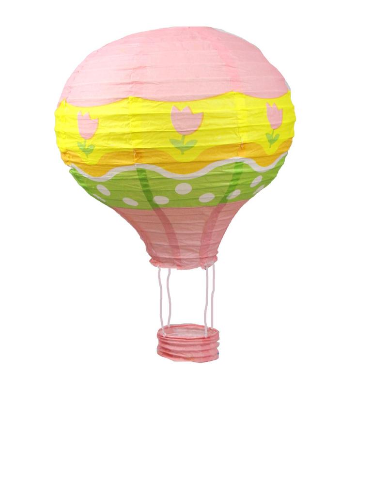 Children's Cartoon Hot Air Balloon Paper Lantern for Weddings and Kindergarten Decorations