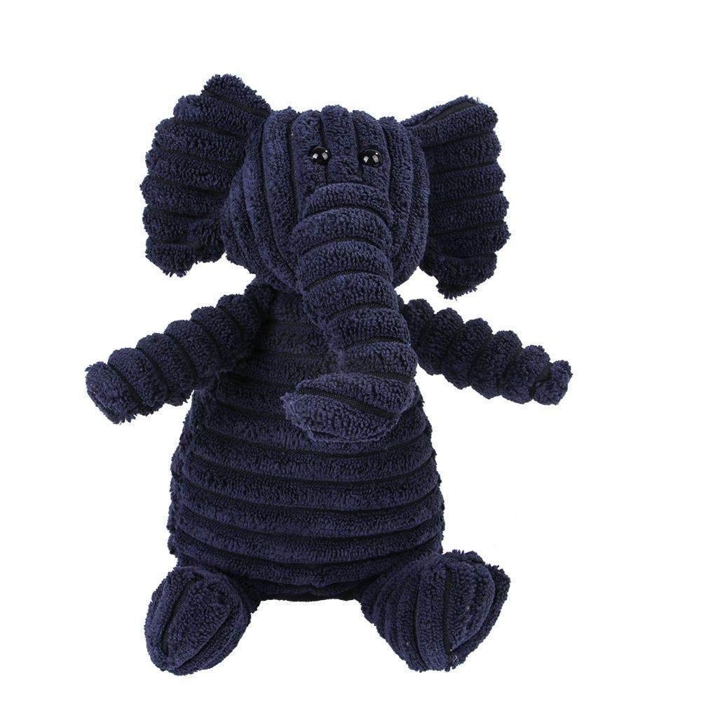 Corduroy Dog Toys For Small Large Dogs Animal Shape Plush Pet Squeaky Puppy