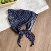 Triangle scarf scarf women's small scarf summer new breathable versatile headscarf summer pastoral headband tied hair streamer tied bag strap