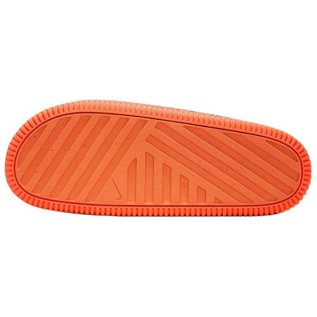Nike Ciabatte Calm Slide Comode Casual Silenziose Anti-Usura Uomo Calzature Arancione Nero HM5072-800