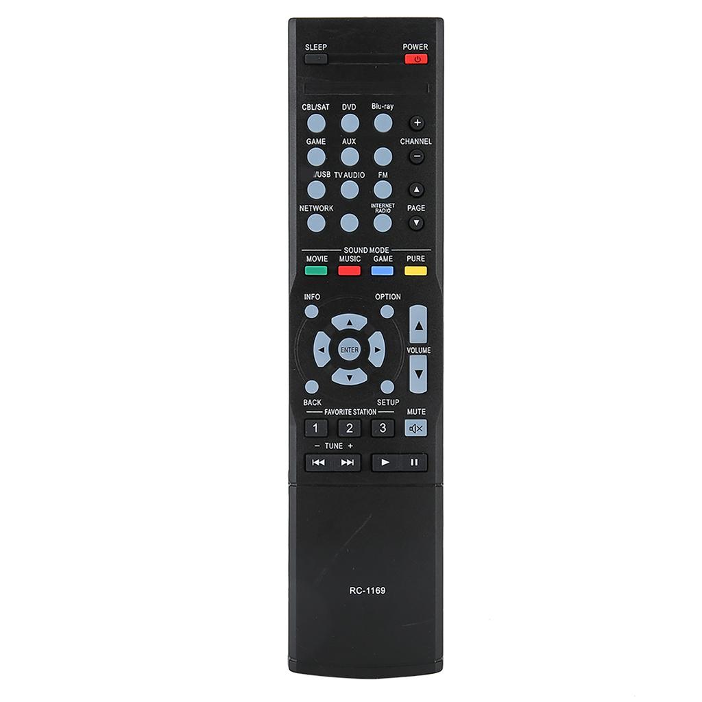 ABS odolný čierny ovládač výkonového zosilňovača náhradné príslušenstvo pre DENON RC-1169