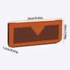 Universal Sticky Car Net Bag Multi-function PU Leather Mobile Phone Bag  Console Side