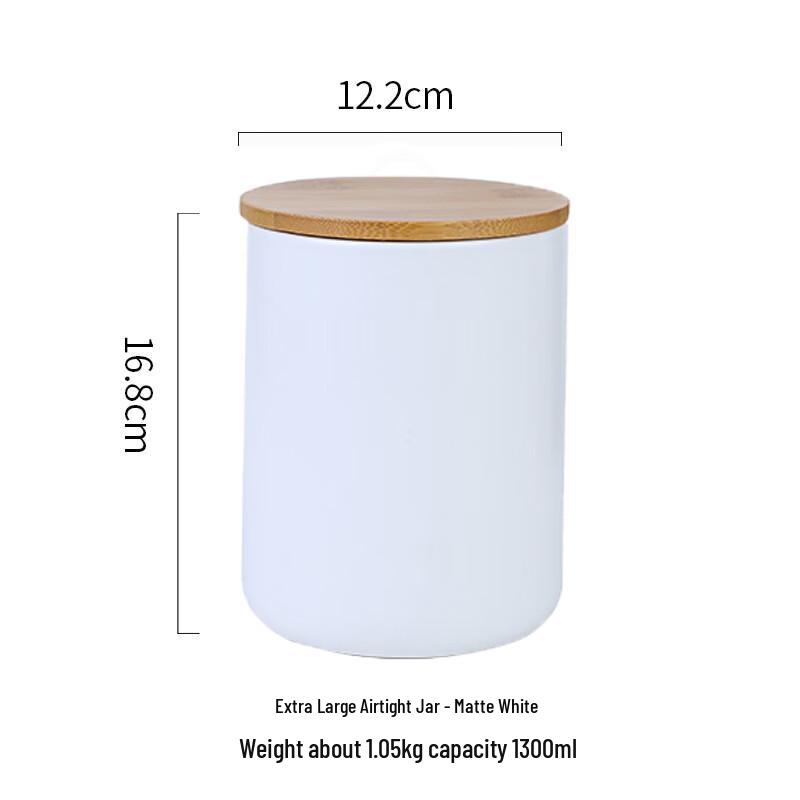 ZISIZ Ceramic Airtight Storage Jar