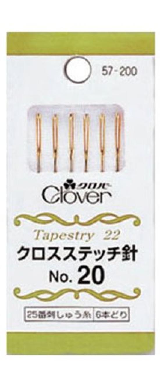 

Clover Cross Stitch Needle 20 No. 57-200 золотой
