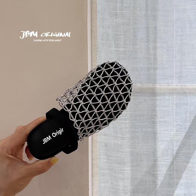 

Girls super beautiful hollowed-out woven slippers summer 2025 new children s foreign-style fishing net one foot cold slippers 34 серебряный