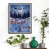 5D DIY Diamond Painting Santa Claus Cross Stitch Kit Mosaic Diamond Embroidery Full Round/Square Drill Home Decoration