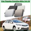 For Toyota Corolla Altis 2013 2014 2015 2016 2017 Tow Hook Hauling Eye Cap Trailer Shell Front Bumper Towing Hook Cover