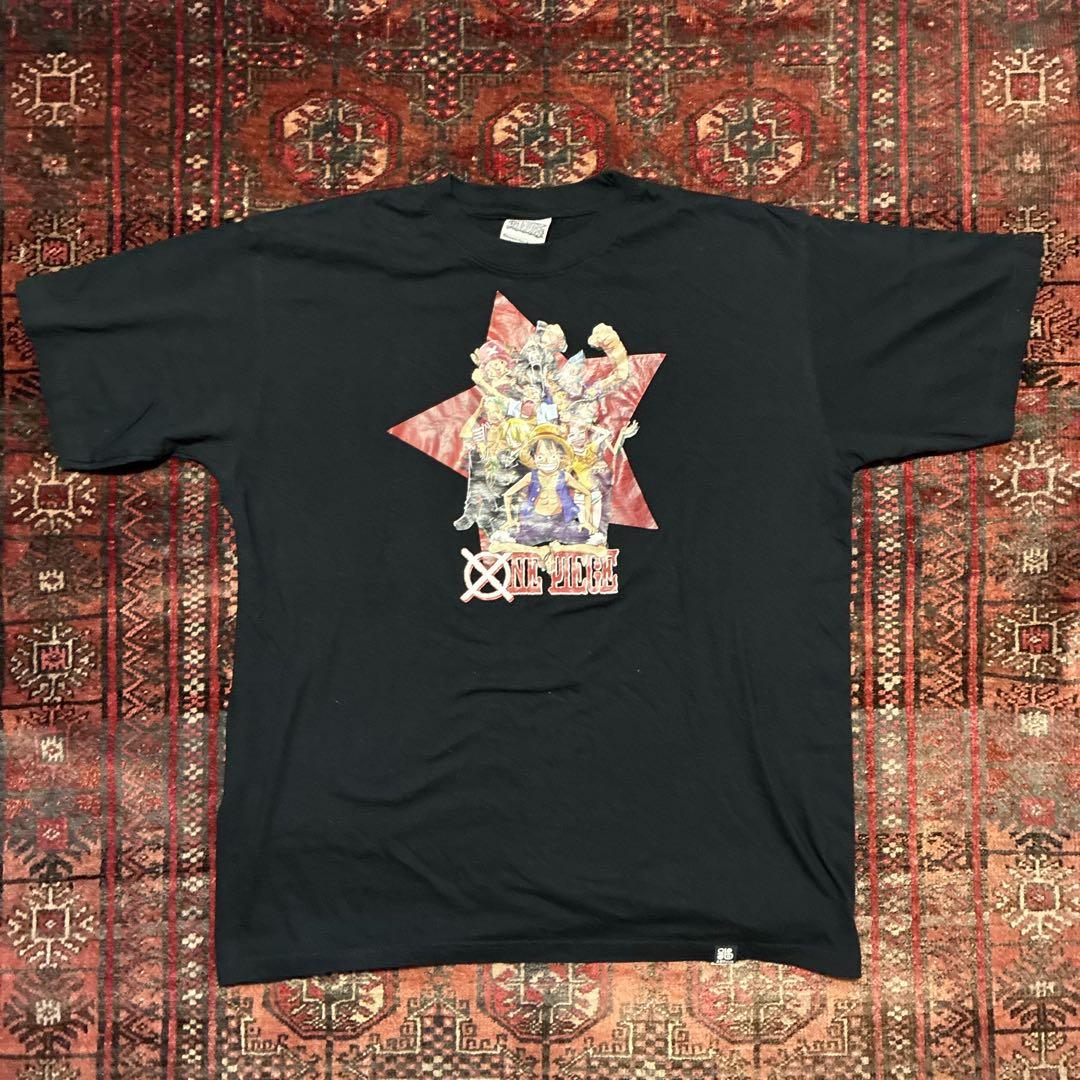 

[USED] 00S ONE PIECE anime manga vintage T-shirt. XL size