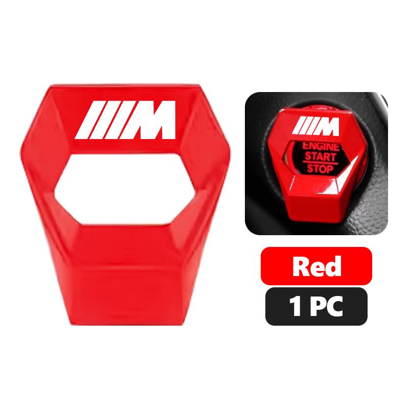 Car One-touch Start Decor Modified Ignition Ring Switch Button For BMW M 1 3 4 5 6 7 Series X1 X3 X4 X5 G20 G38 F48 E36 E39