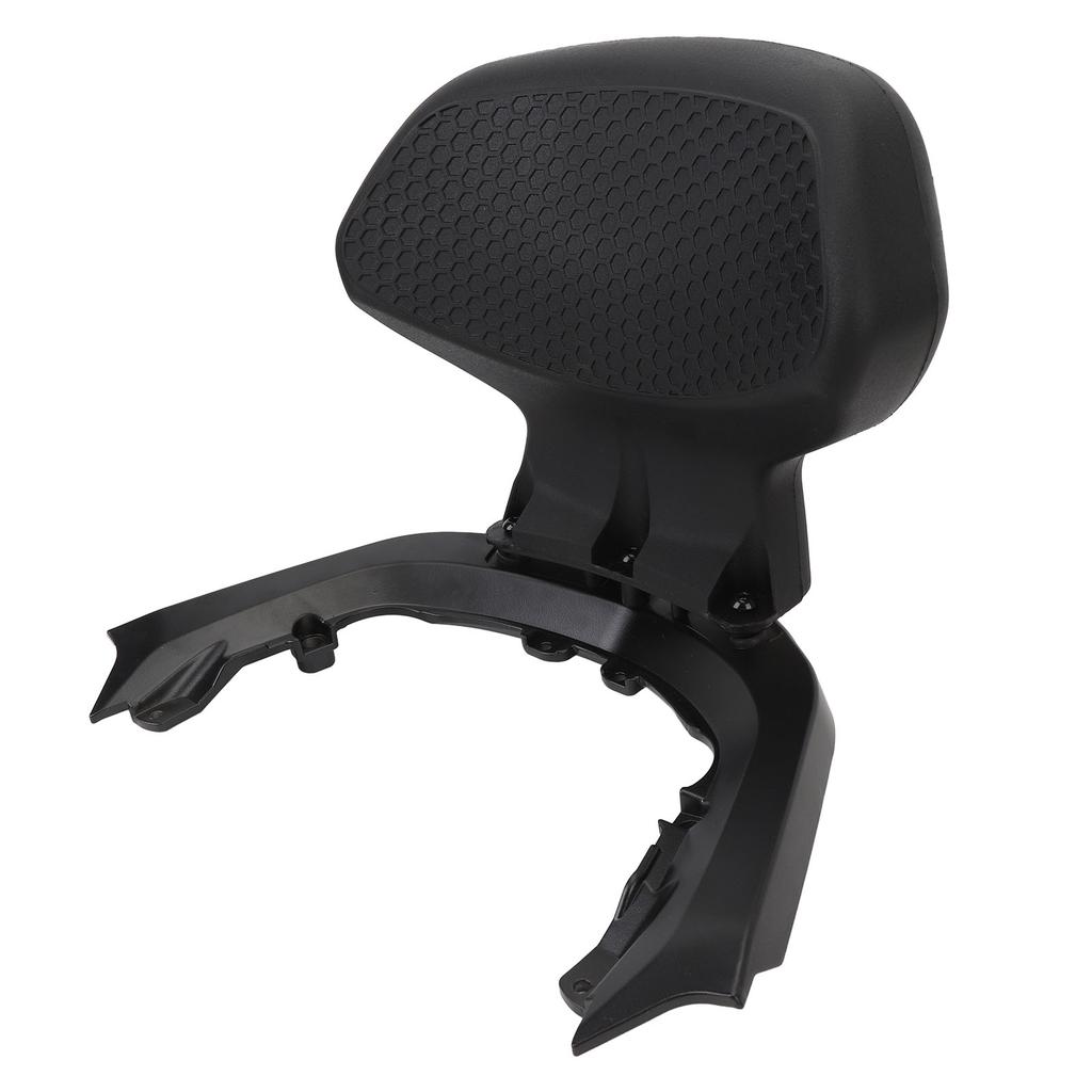 Motorcycle Rear Passenger Backrest Aluminum Alloy Rear Seat Backrest Cushion Pad with Bracket for Xmax300 2023 2024