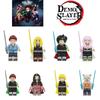 Demon Tanjiro Slayer Minifigures Nezuko Building Block Puzzle Toy Kids Gifts