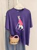 Funny Dachshund Dog Printing TShirt Womens Basics ONeck T Shirts Comfortable Loose Short Sleeve Tops Summer Soft Woman Clothes