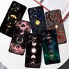 Cosmic Starry Sky Pattern Phone Case For Xiaomi Redmi Note 15 14 13 12 12S 11E 11 11S Pro Plus 4G 5G Black Soft TPU