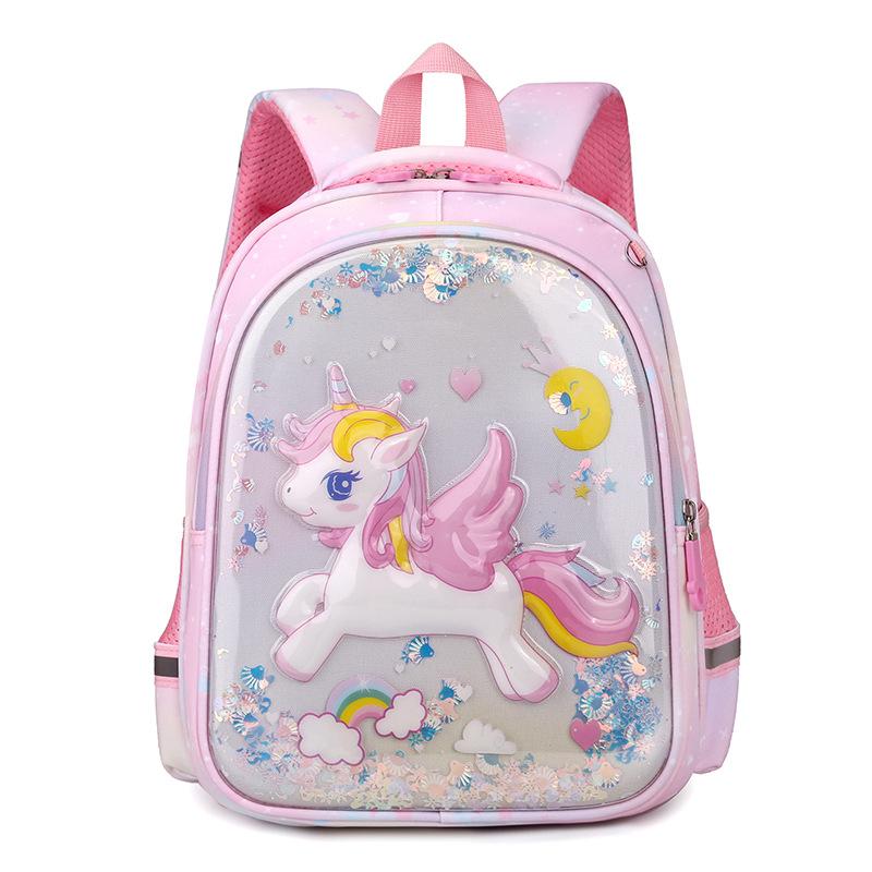 New Children's Bags Cartoon Primary School Bags Fashion Printing Large Capacity Student Backpacks for Grades 1-3