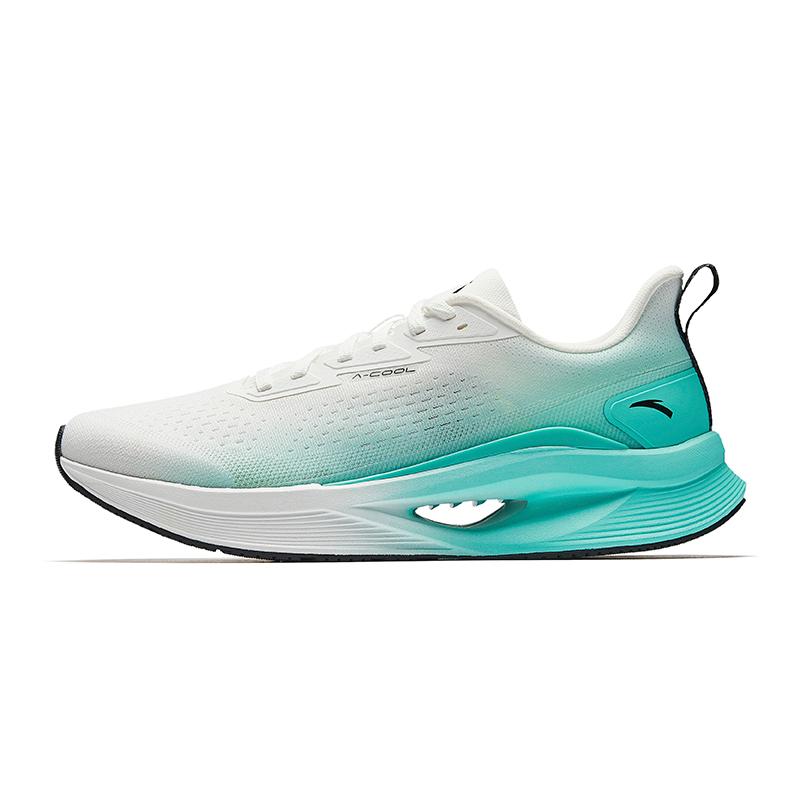 ANTA Men Chuang 25 Pro Professional Cushioned Running Shoes Off White Mint Green 112525542-3 41