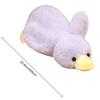 Lying Duck Plush Toy Yellow Duck Plushie Stuffed Animal Comfort Doll Pillow Home Office Bedroom Decoration Kids Adults Birthday Gift
