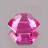 20 Ct Natural Certified Pink Sapphire Hexagon Cut Loose Faceted Gemstone