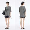JNBY 2026 Summer Animal Print Loose Cotton T-shirt