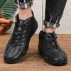 Trendy Men's Boots Retro Versatile on The Streets Comfortable for Commuting Soft Soled Casual Shoesanti Slip Motorcycle Boots