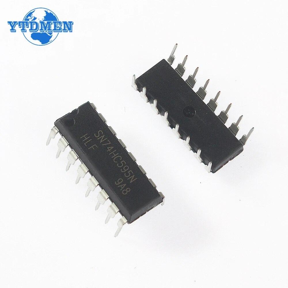 80PCS Integrated Circuit Logic IC Kit DIP-14 SN74HC00N SN74HC04N SN74HC08N SN74HC14N SN74HC138N SN74HC164N SN74HC165N SN74HC595N