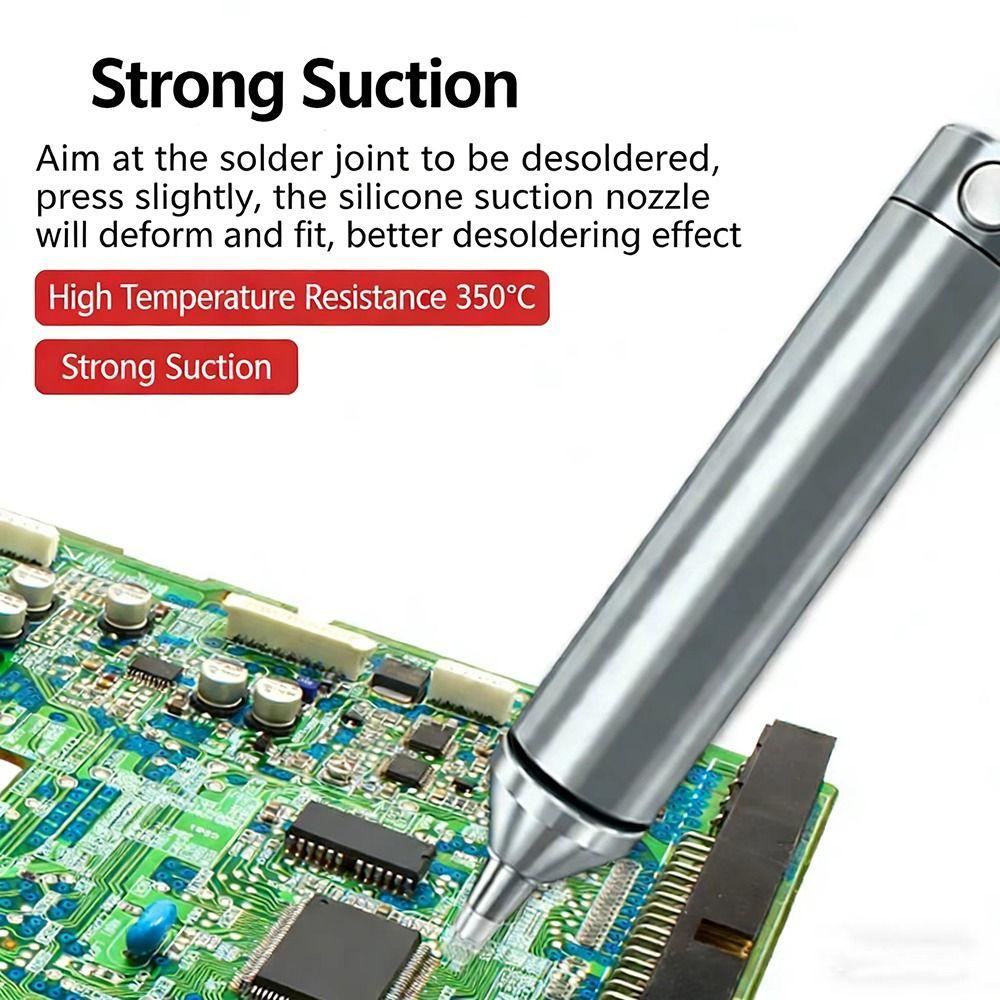 Anti-Skid Tin Absorber Desoldering Pump Tin Remover Large Solder Sucker  Electric Solder Iron