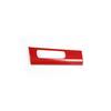 Headlight Switch Control Frame Cover For Hyundai Elantra 16-20 Red Carbon Fiber